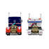 America250 Kenworth 1/64 Kenworth W900L with 72" Aerocab Flat Top Sleeper & Fontaine Magnitude Lowboy Trailer with Kenworth W900A Load