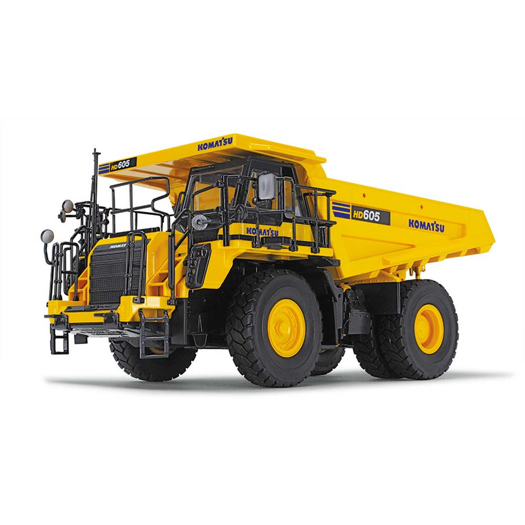 50-3387: Komatsu HD605-8 
Komatsu 1/50 scale HD605-8 Dump Truck