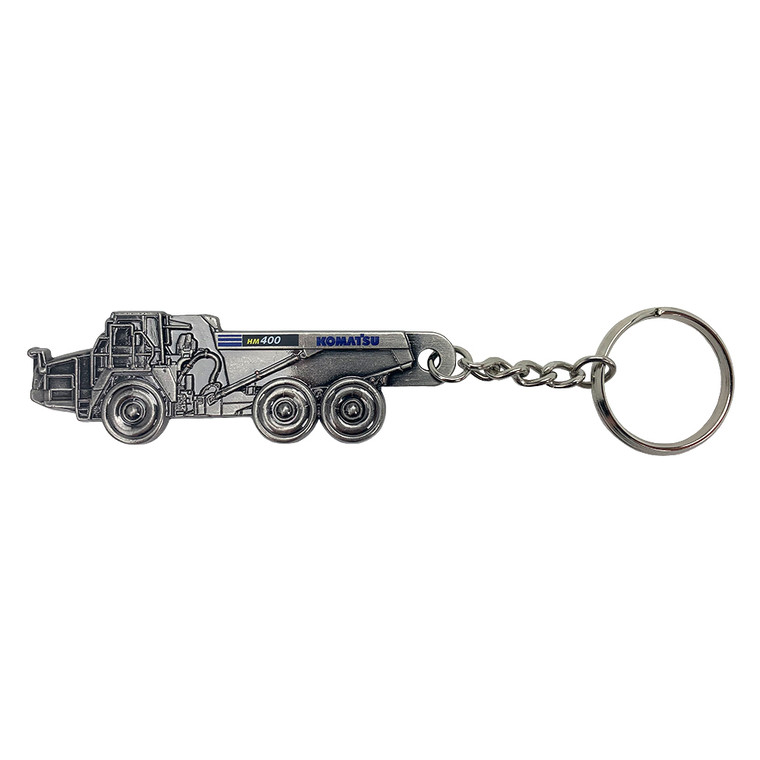 90-0650: Komatsu
Komatsu HM 400 Dump Truck Embossed Keychain
