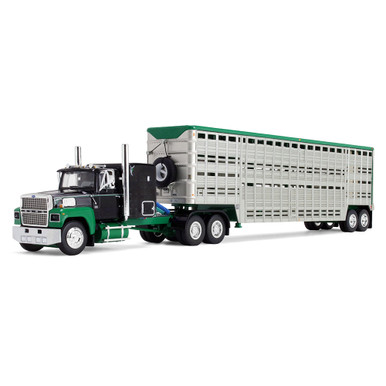 Black/Green Ford LTL 9000 with 60