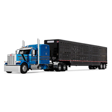 Peter様② Bright Blue/Black Peterbilt Model 589 with 72
