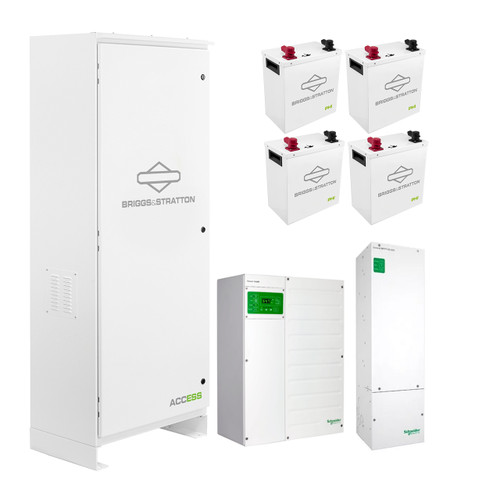 AccESS: Schneider (DC Couple) XW PRO Inverter 6.8 KW & PHI 15.2 kWh (A-4PHI-CC-SCH-PRO)
