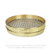 4" (100 mm) Brass/Stainless Steel 8" ASTM E11 Test Sieve HALF Height