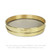 #6 (3.35 mm) Brass/Stainless Steel 8" ASTM E11 Test Sieve HALF Height