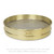 7/8" (22.4 mm) Brass/Stainless Steel 12" ASTM E11 Test Sieve HALF Height