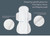 Assorted SisPads – Complete Menstrual Cycle Care Pack - 20 Pcs