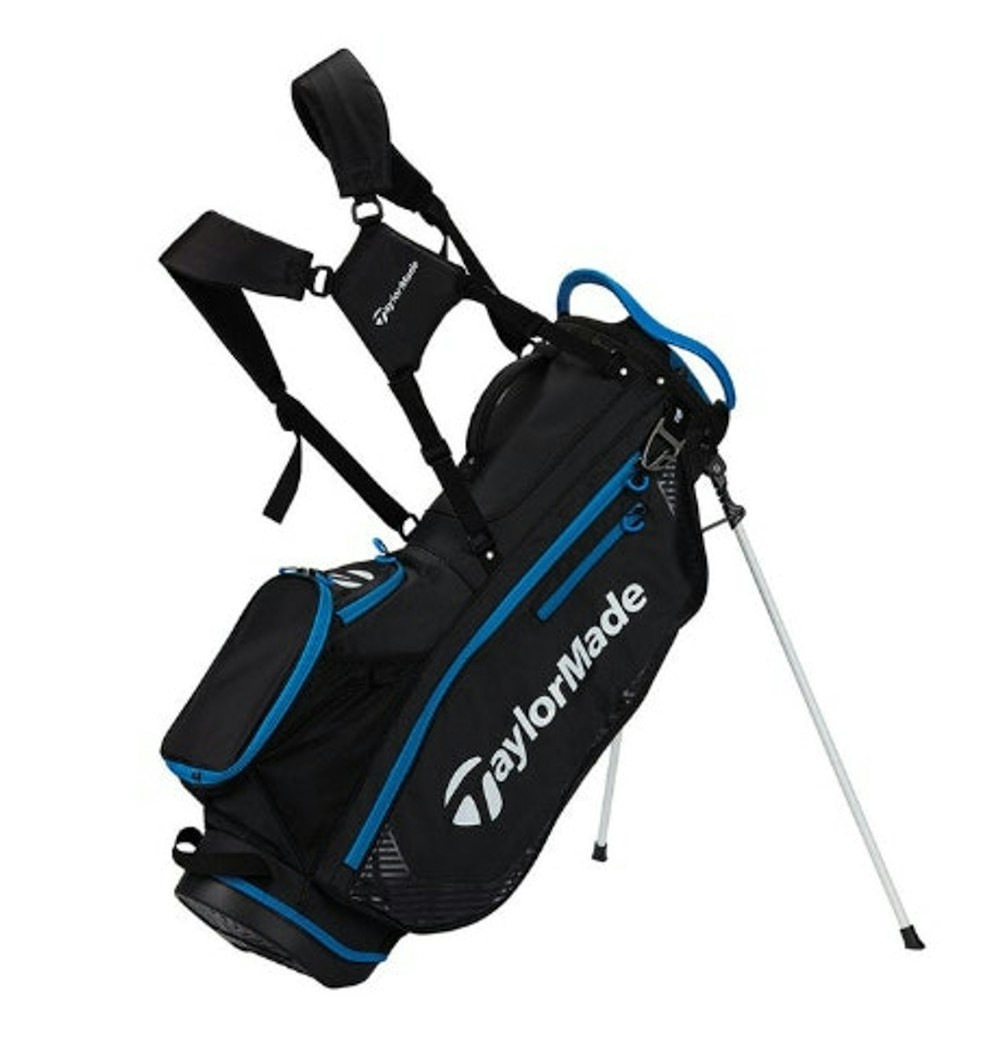 【良品】TaylorMade スタンドバッグ 青黒 TaylorMade Pro Stand Bag Black/Blue - On Course Golf
