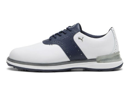 Puma Avant Golf Shoes - Puma White/Deep Navy/Speed Blue - On Course Golf