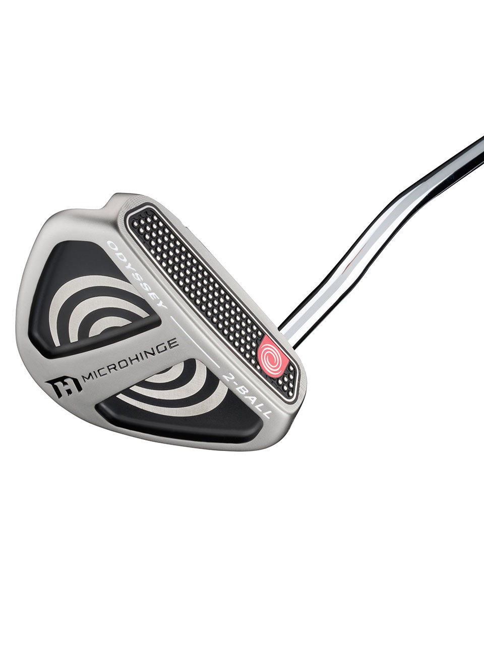 Odyssey Microhinge Putter - V-Line 2-Ball - On Course Golf