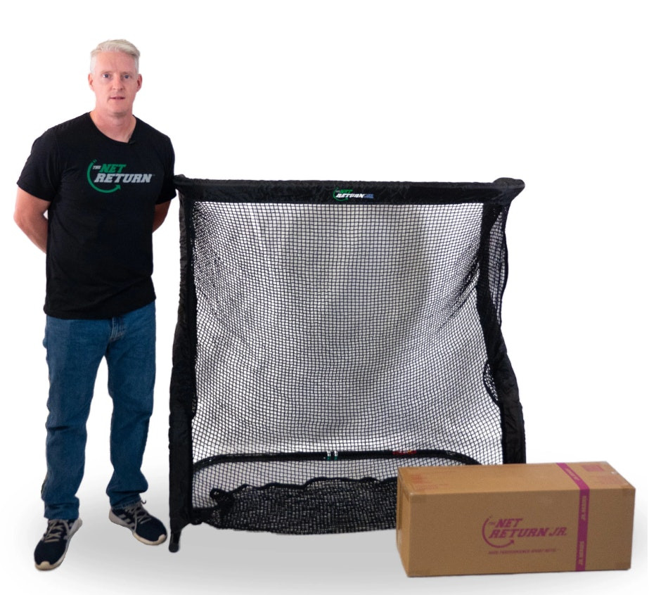 Side Racing Net The Net Return Pro Series Jr v2 Net With Side Barriers - On Course Golf