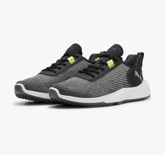 Puma FUSION CRUSH SPORT Wide Spikeless Golf Shoes - Puma Black