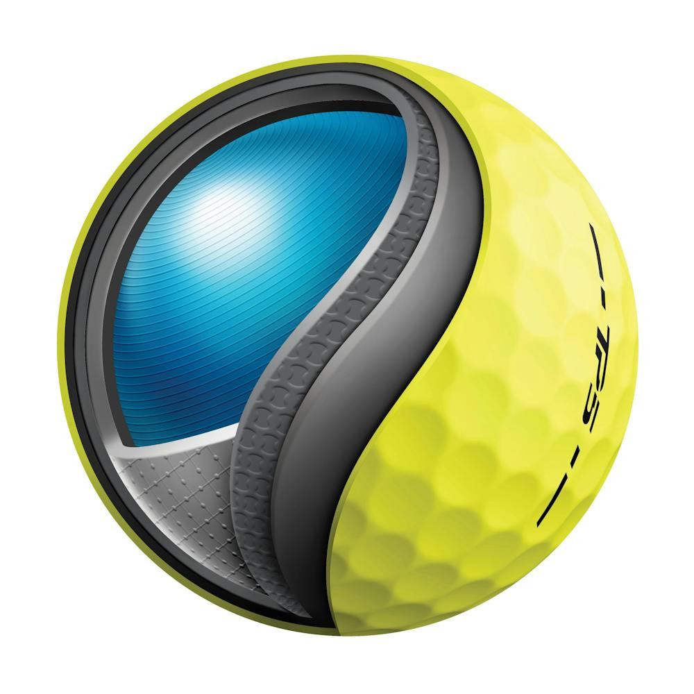 TaylorMade 2024 TP5x Yellow Golf Balls - On Course Golf