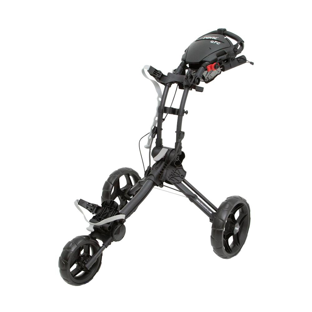 Clicgear Rovic QFC Charcoal Black - On Course Golf