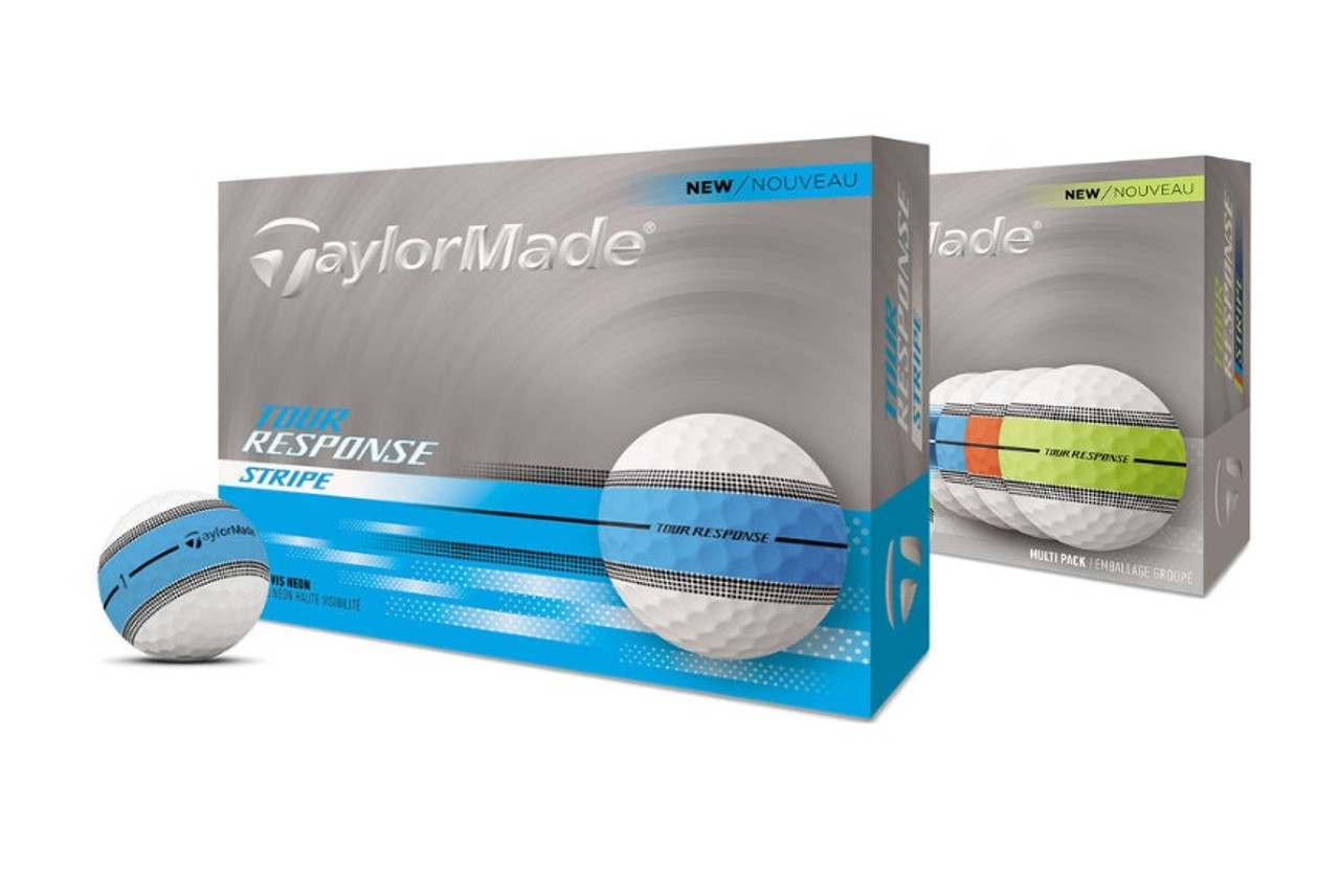 TaylorMade Tour Response Stripe ゴルフボール2箱 TaylorMade Tour Response Stripe 2025 Golf Balls (2 Dozen Buy