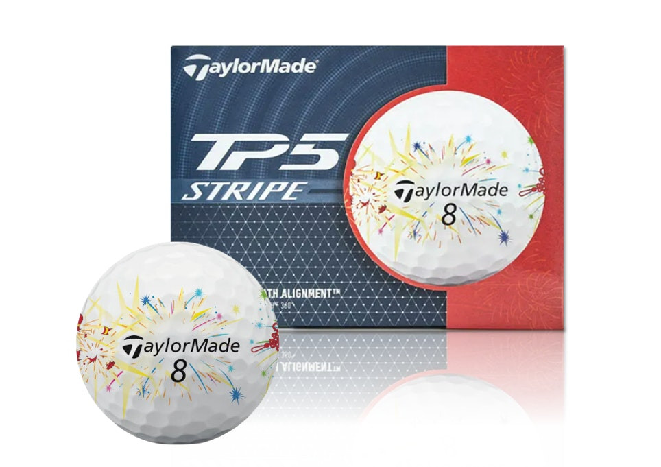 TaylorMade 2025 Limited Edition TP5x Stripe - Chinese New Year