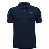 Under Armour Boys Perfomance Polo Navy.jpg