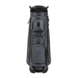 TaylorMade TM24 Pro Cart Bag Black Charchoal - Front.jpg