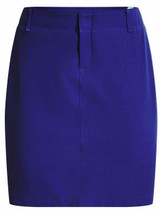 Under Armour Links Woven Skort Purple Teal Front.png