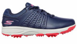Skechers Go Golf Jasmine Ladies Navy Pink Side.png
