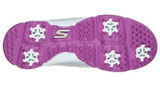 Skechers Pro 2 Ladies Grey Purple Bottom.png