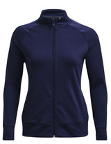UA Ladies Storm Midlayer FZ Navy Front.png