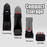 The Green Jacket Playeagle 360 Degree Swivel 4 Wheel Base Travel Bag - 100021146