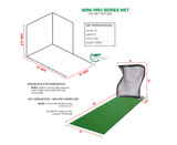The Net Return Net Return Mini Pro-Series V2 Golf & Multi-Sport Practice Net