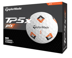 TaylorMade 2024 TP5x Pix Golf Balls