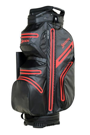 2025 Srixon Waterproof Cart Bag Black Red