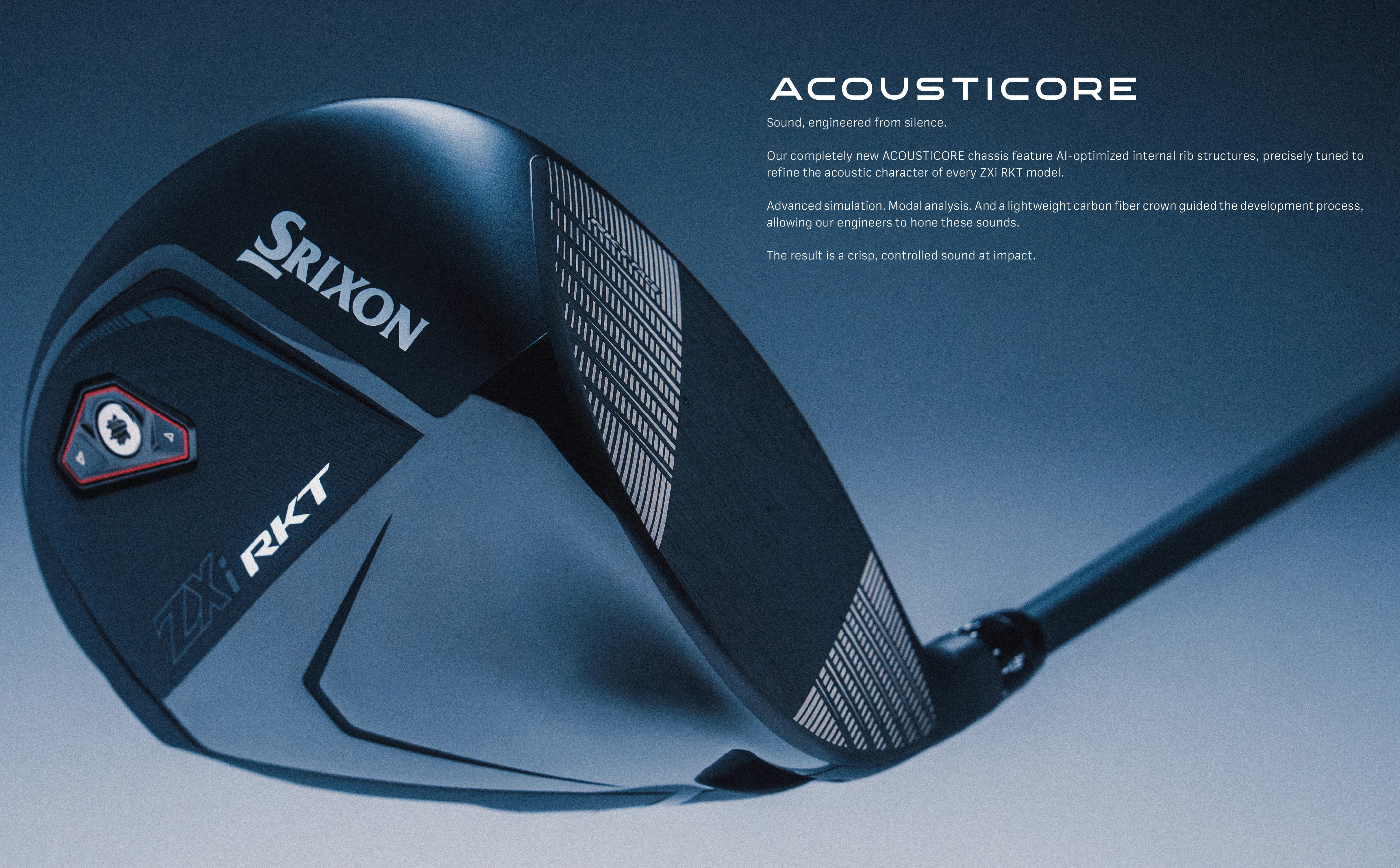 ACOUSTICORE crown detail