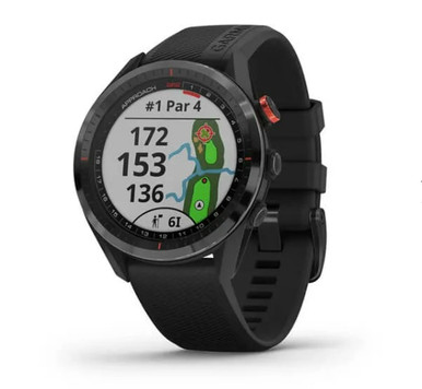 Garmin Approach S62 GPS Watch - Black - On Course Golf