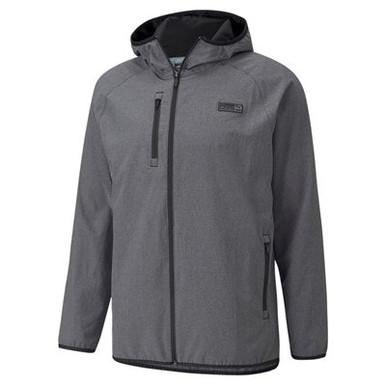 puma mens egw hooded golf jacket high rise heather