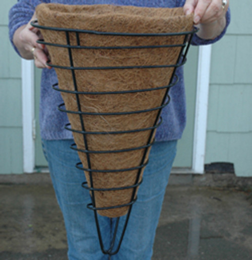 Coco Fiber Liner For 14 Inch Conical Hanging Basket Coco Fiber Liner For 14 Inch Conical Hanging Basket