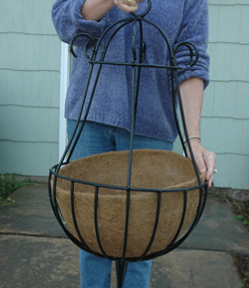 Coco Fiber Liner for 14 Inch Peacock Hanging Basket Coco Fiber Liner for 14 Inch Peacock Hanging Basket