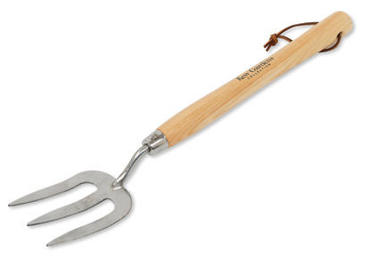 Long Handled Stainless Weed Fork