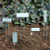 Cap Style Zinc Plant Markers (C)  Cap Style Zinc Plant Markers (C)