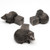 Antique Bronze Hedgehog Pot Feet (Set of 3)