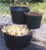 Original Black Trug Tubs