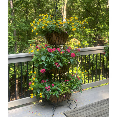 Ornate Three Tier Planter