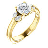Yellow Gold Diamond Engagement Ring
