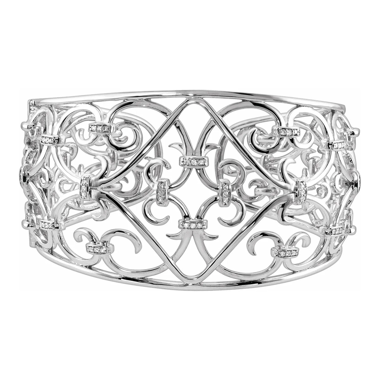 Diamond Cuff Bracelet – Reis-Nichols Jewelers