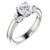 White Gold Diamond Engagement Ring