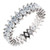 White Gold Marquise Diamond Eternity Ring