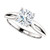 White Gold Solitaire Engagement Ring