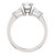 White Gold Baguette Diamond Engagement Ring