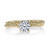 Solitaire Rope Engagement Ring