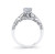 Vintage 0.14 Ct Tw Diamond Engagement Ring