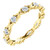 Yellow Gold Round Diamond Eternity Ring