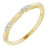 9-Stone Diamond Stackable Ring