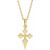 Pointed Ornate Cross Necklace